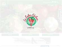 Tablet Screenshot of lasalsachilena.com